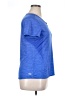 Danskin Now 100% Polyester Blue Short Sleeve Top Size XL - photo 4