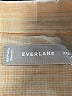 Everlane 100% Cotton Tan 3/4 Sleeve Button-Down Shirt Size XXS - photo 7