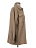 Nasty Gal Inc. 100% Polyester Brown Long Sleeve Button-Down Shirt Size 4 - photo 4