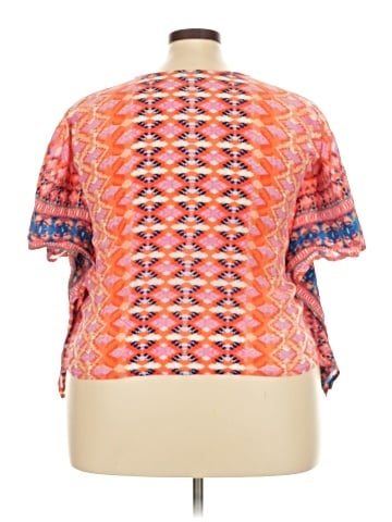 Tolani Short Sleeve Blouse (view 2)