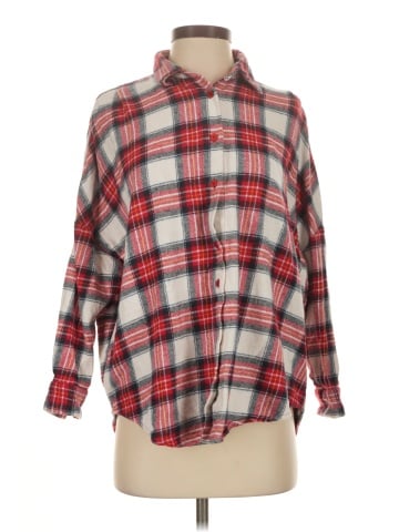 French Connection Long Sleeve Button-Down Shirt (view 1)