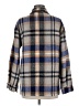 Unbranded 100% Polyester Plaid Blue Coat Size M - photo 2
