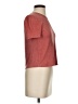 Zara Basic Burgundy Short Sleeve Turtleneck Size S - photo 4