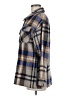 Unbranded 100% Polyester Plaid Blue Coat Size M - photo 5