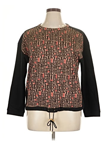 Joan Vass 3/4 Sleeve T-Shirt (view 1)