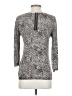Dana Buchman Animal Print Silver Pullover Sweater Size S - photo 2