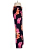 Banana Republic 100% Polyester Floral Pink Black Casual Pants Size 6L - photo 4