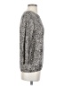 Dana Buchman Animal Print Silver Pullover Sweater Size S - photo 4
