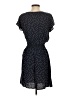 Gap 100% Rayon Polka Dots Black Casual Dress Size XS - photo 2