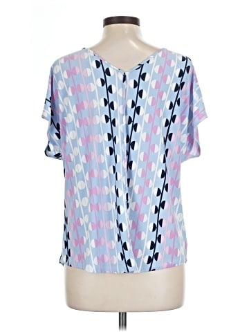 Bar III Short Sleeve Blouse (view 2)