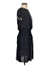 Gap 100% Rayon Polka Dots Black Casual Dress Size XS - photo 4