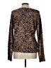 Time and Tru Animal Print Brown Pullover Sweater Size L - photo 2