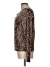 Time and Tru Animal Print Brown Pullover Sweater Size L - photo 5