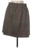 Ann Taylor LOFT Plaid Gray Casual Skirt Size M - photo 1