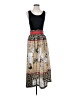 Assorted Brands Print Black Cocktail Dress Size S - photo 1