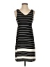 Athleta Stripes Black Casual Dress Size XS - photo 1