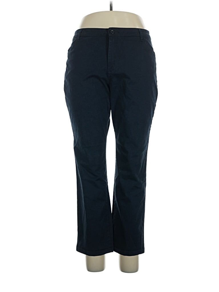 Pre-owned Lee Casual Pants In Blue