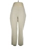 Hilary Radley Solid Ivory Dress Pants Size XL - photo 1