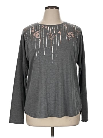 Apt. 9 Long Sleeve Top (view 1)