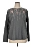 Apt. 9 Gray Long Sleeve Top Size XL - photo 1