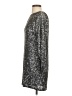 Steve Madden Metallic Silver Cocktail Dress Size 2 - photo 5