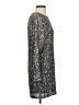 Steve Madden Metallic Silver Cocktail Dress Size 2 - photo 4