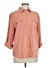 Chico's Tan 3/4 Sleeve Button-Down Shirt Size Lg (2) - photo 1