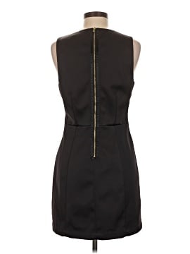 black dress with short sleeves Anthropologie BHLDN Dylan Satin One Shoulder Slit Gown Size 14 Black –  Finds For You main image 0