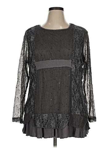 Tantrums Long Sleeve Blouse (view 1)