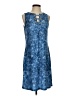 MICHAEL Michael Kors Tie-dye Blue Casual Dress Size S - photo 1