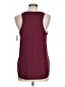 Wound Up Burgundy Sleeveless Top Size L - photo 2