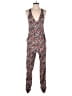 Dizzire 100% Polyester Paisley Red Jumpsuit Size S - photo 1