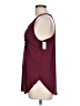 Wound Up Burgundy Sleeveless Top Size L - photo 5