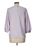 Apt. 9 100% Polyester Purple 3/4 Sleeve Blouse Size L - photo 2