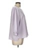 Apt. 9 100% Polyester Purple 3/4 Sleeve Blouse Size L - photo 4