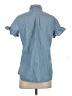 J.Crew Blue Short Sleeve Button-Down Shirt Size 2 - photo 2