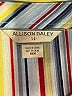 Allison Daley Stripes Ivory 3/4 Sleeve Button-Down Shirt Size 18 - photo 7