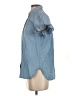 J.Crew Blue Short Sleeve Button-Down Shirt Size 2 - photo 5