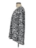 Lularoe Black Silver Long Sleeve Top Size L - photo 5