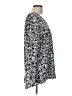 Lularoe Black Silver Long Sleeve Top Size L - photo 4