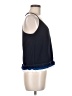 The Impeccable Pig 100% Polyester Blue Sleeveless Top Size M - photo 4