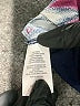 Rewind Purple Long Sleeve Henley Size S - photo 8