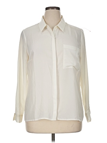 Worthington Long Sleeve Blouse (view 1)