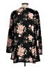 Lularoe Floral Black 3/4 Sleeve Blouse Size L - photo 2