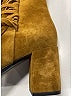 Saint Laurent 100% Leather Brown Tan Boots Size EU 39 - photo 7
