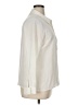 Worthington 100% Polyester Solid Ivory Long Sleeve Blouse Size XL Petite - photo 4