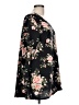 Lularoe Floral Black 3/4 Sleeve Blouse Size L - photo 4