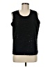 TanJay 100% Polyester Black Sleeveless Top Size M - photo 1