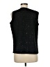 TanJay 100% Polyester Black Sleeveless Top Size M - photo 2