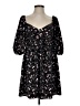 WAYF 100% Polyester Floral Black Casual Dress Size S - photo 1